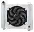 61-62 Corvette Aluminum Performance Radiator 16 Inch Fan Kit Cold Case Radiators